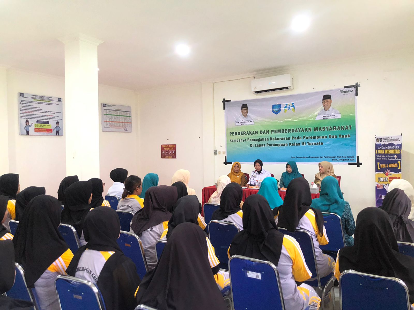 GIAT KAMPANYE PENCEGAHAN KEKERASAN PADA PEREMPUAN DAN ANAK DI LAPAS